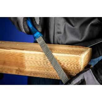 Pferd Holzraspel mit Heft Flachstumpf 200mm Hieb 2 universell zum Schruppen und-Beschreibung lesen