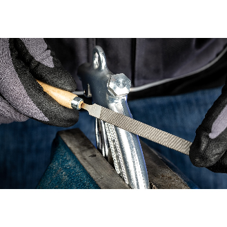 Pferd Schlsselfeile mit Heft Flachstumpf 100mm Hieb 2 fr filigrane-Beschreibung lesen
