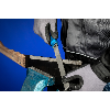 Pferd Mhlsgefeile mit Heft runde Kanten Flachstumpf 250mm Hieb 2 universell