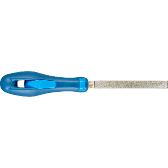 Pferd Diamant-Werkstattfeile flachstumpf 100mm D126 (mittel) fr harte-Beschreibung lesen