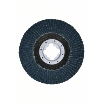 Bosch X-LOCK Fcherschleifscheibe, abgewinkelt, 115 mm, K40, X571, Best for-Beschreibung lesen