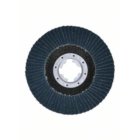 Bosch X-LOCK Fcherschleifscheibe, abgewinkelt, 115 mm, K40, X571, Best for-Beschreibung lesen