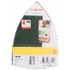 Schleifblatt-Set für Multischleifer, 25-teilig, 11 Löcher, 102 x 62 mm, 40 - 180