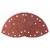 Schleifblatt-Set für Multischleifer, 25-teilig, 11 Löcher, 102 x 62 mm, 40 - 180