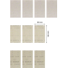 Bosch EXPERT M480 Schleifnetz-Set, 80 x 133 mm, 10 Stck. Fr Schwingschleifer