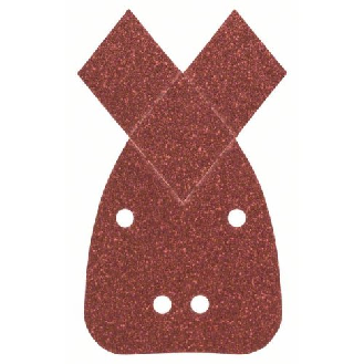 Schleifblatt-Set für Multischleifer, 25-teilig, 4 Löcher, 170x98x20 mm, 80 - 180-Beschreibung lesen