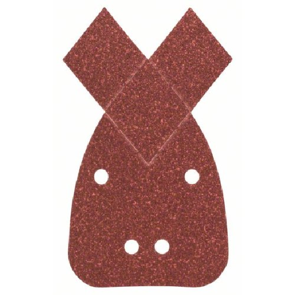 Schleifblatt-Set für Multischleifer, 25-teilig, 4 Löcher, 170x98x20 mm, 80 - 180-Beschreibung lesen