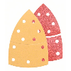 Schleifblatt-Set für Holz und Farbe, 102 x 62, 93 mm, Körnung 40 - 180, 25er-Pack Schleifblatt-Set für Holz und Farbe, 102 x 62, 93 mm, Körnung 40 - 180, 25er-Pack