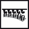 Reinigungsvlies-Set für Multischleifer, 2-teilig, Klett, 102 x 62, 93 mm