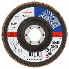Bosch Fcherschleifscheibe X431 Standard for Metal, gewinkelt, 115 mm, 22,23 mm