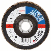 Bosch Fcherschleifscheibe X431 Standard for Metal, gewinkelt, 125 mm, 22,23 mm
