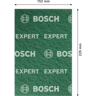 Bosch EXPERT N880 Vliespad zum Handschleifen, 152 x 229 mm, Allzweck, 20-tlg.-Beschreibung lesen