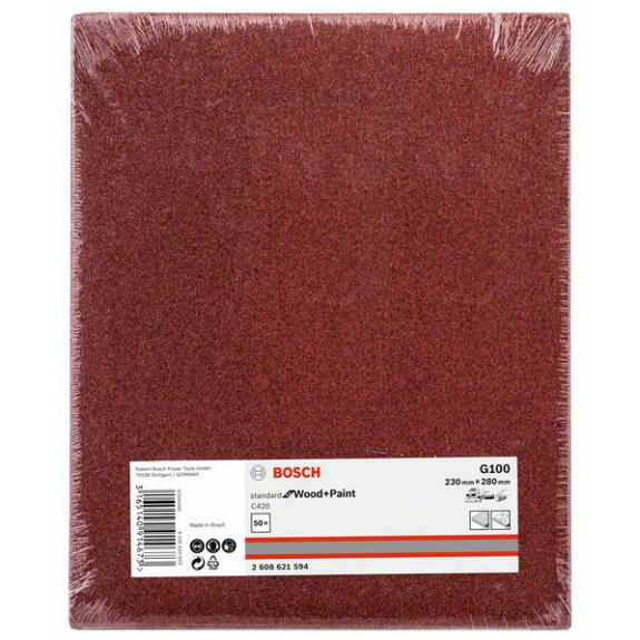 Bosch Schleifblatt C420 SfWP, 230 x 280 mm, G100-Beschreibung lesen