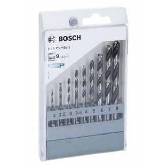Bosch HSS PointTeQ Sechskantbohrer-Set, 9-tlg., 28 mm-Beschreibung lesen