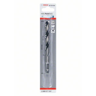Bosch HSS PointTeQ Sechskantbohrer 10,0 mm-Beschreibung lesen
