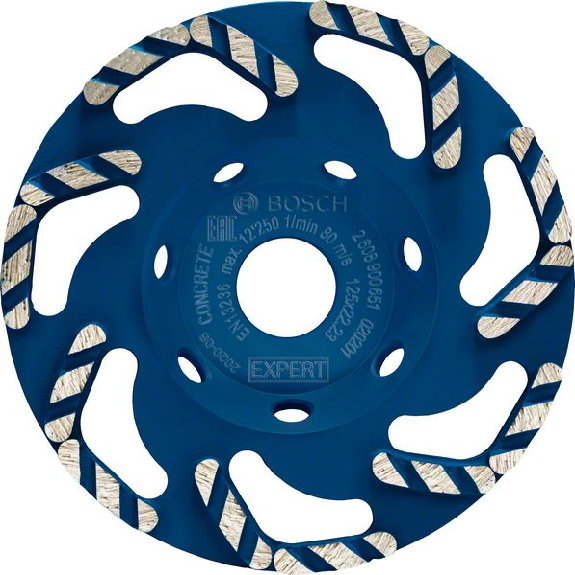 Bosch EXPERT Concrete Diamanttopfscheibe, 125 x 22,23 x 4,5 mm-Beschreibung lesen