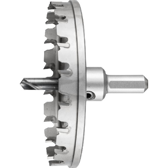 Pferd Hartmetall Lochschneider/-Lochsge  105x8 mm Schaft- 12 mm Schnitttiefe-Beschreibung lesen
