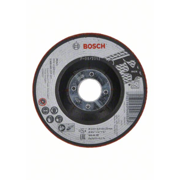 Bosch Halbflexible Schruppscheibe, 115x3 mm, fr Metall SemiFlex Bosch Halbflexible Schruppscheibe, 115x3 mm, fr Metall SemiFlex-Beschreibung lesen