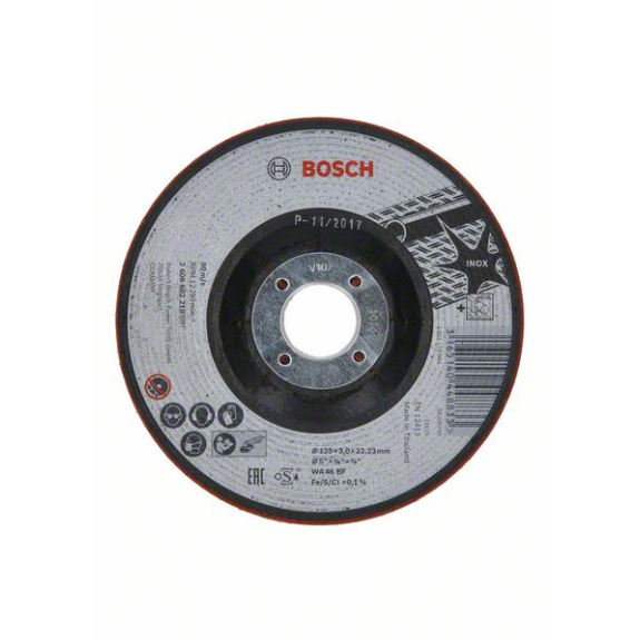 Bosch Halbflexible Schruppscheibe, 125x3 mm, fr Metall SemiFlex Bosch Halbflexible Schruppscheibe, 125x3 mm, fr Metall SemiFlex-Beschreibung lesen