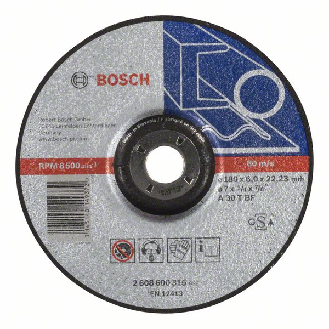 Bosch Schruppscheibe gekrpft Expert for Metal A 30 T BF, 180 mm, 22,23 mm, 6 mm-Beschreibung lesen
