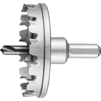 Pferd Hartmetall Lochschneider/-Lochsge  75x8 mm Schaft- 12 mm Schnitttiefe 4-Beschreibung lesen