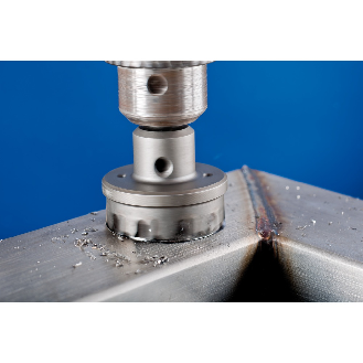 Pferd Hartmetall Lochschneider/-Lochsge  75x8 mm Schaft- 12 mm Schnitttiefe 4-Beschreibung lesen