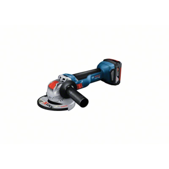 Bosch Akku-Winkelschleifer GWX 18V-10 mit X-LOCK, Solo Version, Karton-Beschreibung lesen