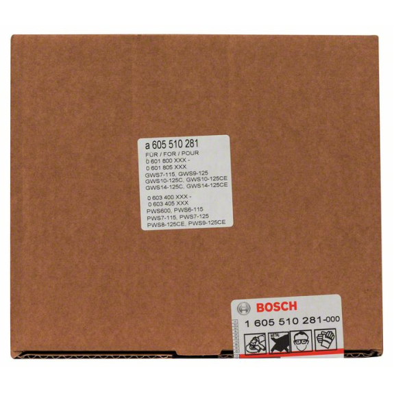 Bosch Absaughaube zum Schleifen, 125 mm-Beschreibung lesen