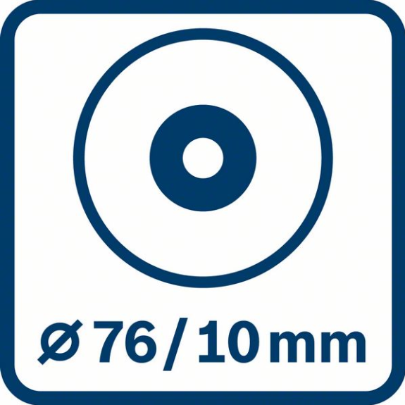 Bosch Akku-Winkelschleifer GWS 12V-76, mit 2 x 2.0 Ah Li-Ion Akku-Beschreibung lesen