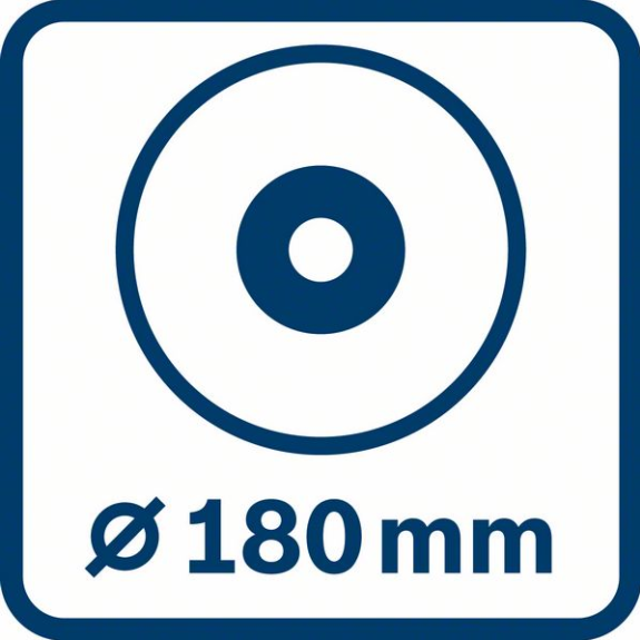 Akku-Winkelschleifer 180 mm ohne Akku-Beschreibung lesen