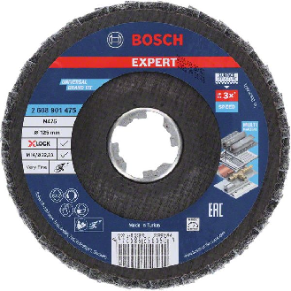 Bosch EXPERT N475 SCM X-LOCK Scheibe, 125 mm, sehr . Fr kleine Winkelschleifer-Beschreibung lesen