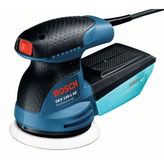 Bosch Exzenterschleifer GEX 125-1 AE, mit 3 x Schleifblatt C470, in Handwerkerkoffer-Beschreibung lesen