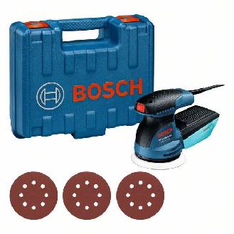 Bosch Exzenterschleifer GEX 125-1 AE, mit 3 x Schleifblatt C470, in Handwerkerkoffer-Beschreibung lesen