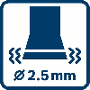 Bosch Exzenterschleifer GEX 125-1 AE, mit 3 x Schleifblatt C470, in Handwerkerkoffer