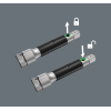 8796 SA Zyklop-Verlängerung "flexible-lock" mit Schnelldrehhülse, kurz, 1/4", 1/4" x 75 mm