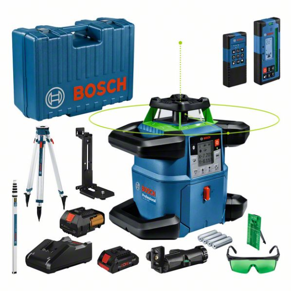 Rotationslaser GRL 650 CHVG mit Messstab GR 500 Professional-Beschreibung lesen