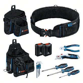 Bosch Combo Kit Werkzeuggrtel und Handwerkzeug-Set-Beschreibung lesen