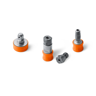 QuickIN-Zubehör-Set Metall, Zubehör-Schnittstelle QuickIN-Beschreibung lesen