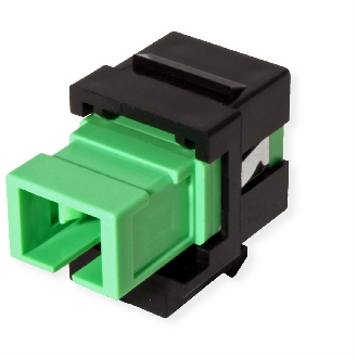 ROLINE Keystone LWL-Adapter SC/SC Simplex, Single Mode, OS2, APC-Beschreibung lesen