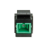 ROLINE Raccord optique SC/SC simplex monomode, Keystone, OS2, APC