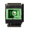 ROLINE Raccord optique SC/SC simplex monomode, Keystone, OS2, APC