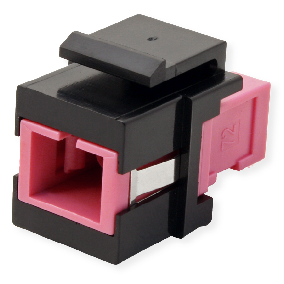ROLINE Keystone LWL-Adapter SC/SC Simplex, Multimode, OM4-Beschreibung lesen