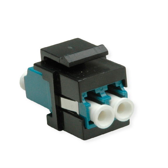 ROLINE Keystone LWL-Adapter LC/LC Duplex, Single Mode, OS2 ROLINE Keystone LWL-Adapter LC/LC Duplex, Single Mode, OS2-Beschreibung lesen