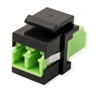 ROLINE Raccord optique LC/LC duplex multimode, Keystone, OM5-Lire la description