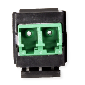 ROLINE Keystone LWL-Adapter LC/LC Duplex, Single Mode, OS2, APC-Beschreibung lesen