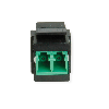 ROLINE Raccord optique LC/LC duplex monomode, Keystone, OS2, APC