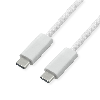 ROLINE USB4 Gen3x2 Kabel, CC, ST/ST, 40Gbit/s, 240W, weiß, 1 m