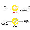 ROLINE USB4 Gen3x2 Kabel, CC, ST/ST, 40Gbit/s, 240W, weiß, 1 m
