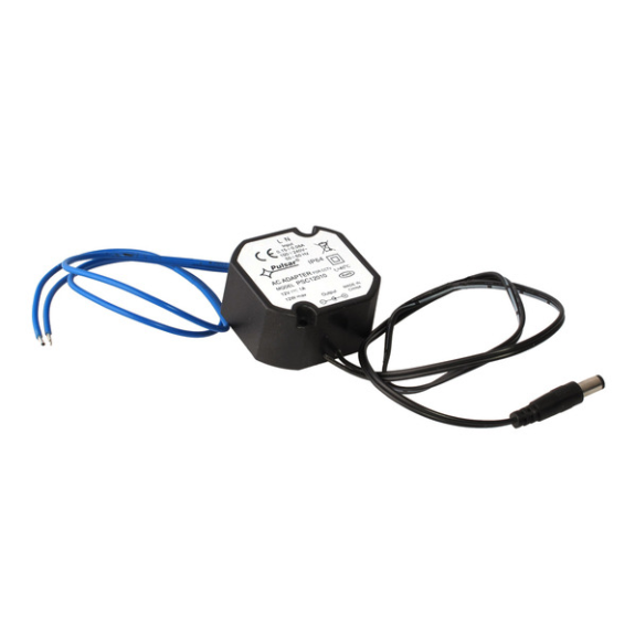 PSC12010 ITS, Netzteil 12VDC 1000mA, IP67 2,1mm Hohlstecker, 230VAC (offene Enden)-Leer más