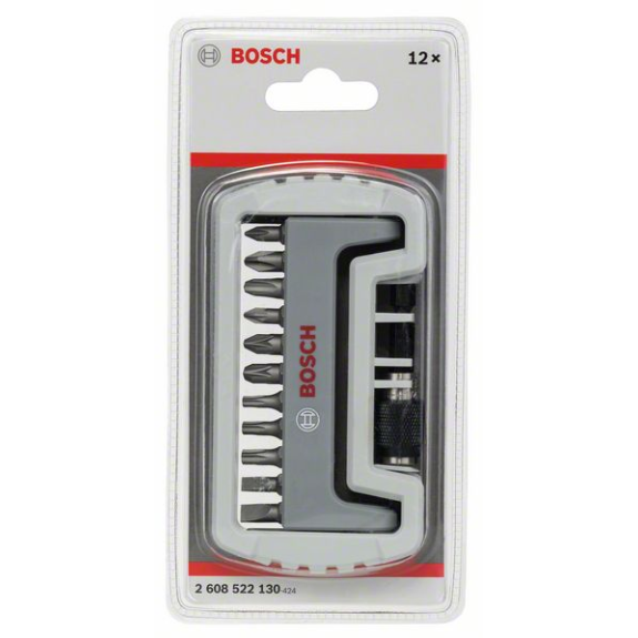 Bosch 11-tlg. Schrauberbit-Set inklusive Bithalter, PH, PZ, T, S, 25 mm-Beschreibung lesen